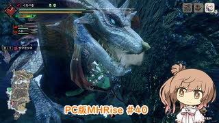 【ランスでいく！モンハンライズ】PC版MHRise #40（集会所クエ★6  タマミツネ）【CeVIO実況】