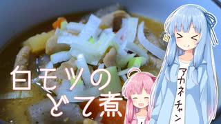 白モツのどて煮【琴葉姉妹の美味しいをつくろう！】
