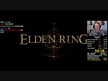 【ELDEN RING RTA59分38秒クリア】エルデンリング  RTA(Any%) 59:38