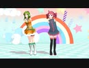 【重音テト】公園の花【GUMI】
