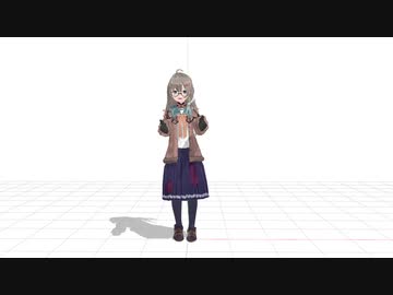 【MMDモデル配布】語部紡　Prhythmatic
