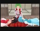 【東方ＭＭＤ】博麗神社の午睡とオオミミギツネ