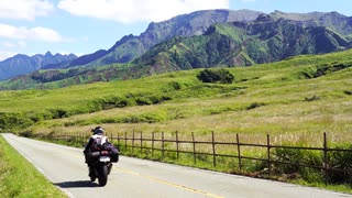 ［阿蘇くじゅう］CBR250RRと走る夏の阿蘇［国立公園］