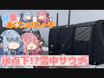 琴葉あくてぃびてぃーず ＃氷点下!?雪中サウナ【VOICEROID旅行】