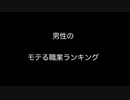 男性のモテる職業ランキングがコチラ