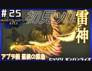(ひっそりと)MHRise初見実況プレイ#25「雷神」