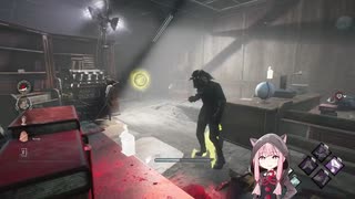 【DBD】ダウンしている目の前にピッグがいて後ろではイエローグリフを漁る生存者【ボイスロイド】