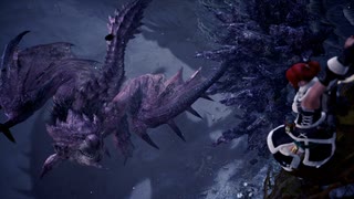 ネギのゲーム実況　MONSTER HUNTER WORLD：ICEBORNE　#022　｢夜桜、烈火の如く｣