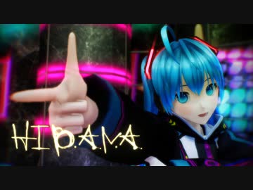 【MMD】 ヒバナ 初音ミクっぽい自作モデル
