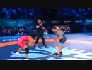 花井瑛絵 vs. ビリャナ・デュドバ 21年世界選手権決勝 女子59kg級