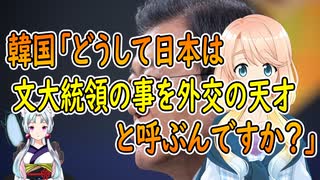 【韓国の反応】日本が文大統領の事を「外交の天才」と呼ぶのはどうして？と韓国さんが疑問を呈する【世界の〇〇にゅーす】