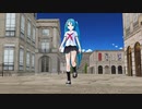 【MMD】歩く向きを変えたときの足の滑りを抑える
