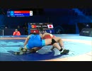 森川美和 vs. イリナ・リンガシ 21年世界選手権決勝 女子65kg級