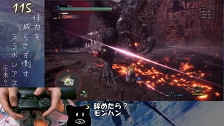 【MHW:I】体力ゲージを一切減らさずにミラボレアスを倒してみた【後編】