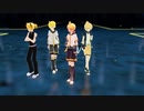 【MMD】鏡音レンくん４人で LaLaL危