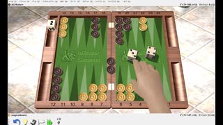 バックギャモン実況１２３　２１時からマジカルカップあり〼
