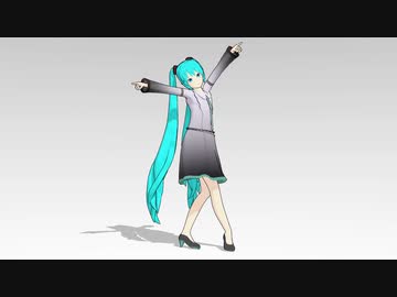 自作ミクさん動く２ー２
