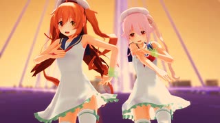 【MMD艦これ】春雨・村雨「DAYBREAK FLONTLINE」