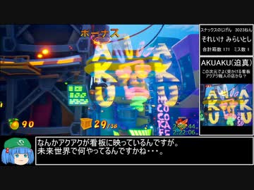【RTA】クラッシュバンディクー4 とんでもマルチバース All Clear Gems  3時間33分54秒 part6