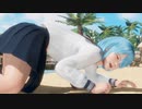 DOA6 NiCO 　制服　敗北ポーズ　リョナ