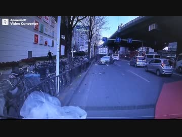 日本の車載映像ドラレコ 交通事故/危険運転 Part10