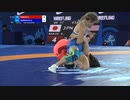 ヘレン・マルーリス vs. 南條早映 21年世界選手権準決勝 女子57kg級