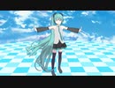 【MMD】ミクたんかわいい！！（オリジナルの初音ミクモデル）
