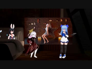 左Unimotion vs HaritoraX右でラジオ体操とヘタクソダンス