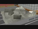 【MMD】地球防衛軍の崩れた建物跡を作ってみた