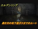 エルデンリング　黒き刃の地下墓ボスまでのルート！リエーニエのダンジョン攻略　＃３６０【ELDEN RING】