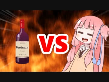 茜ちゃんVSワイン