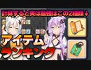 【Voiceroid解説】アイテムのステータス上昇はどれくらい期待できる？　SSR使わずスピスタパワー型SS育成　4/7【ウマ娘】