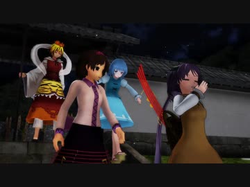 【東方MMD紙芝居】九十九姉妹と墓地の唄詠みアンデッド