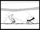 [うごメモ] Smoke vs Kyoka