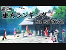 週刊東方ランキング　22年3月第3週