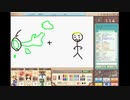 ３人で仲良くお絵かきバトル　パート20