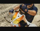 【DOA6 ryona】レイファン にバイマンがホールド技