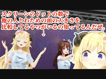 頭がデカいと言われているわためぇとまつり、どっちがデカいのか検証してみた