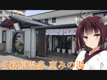 琴葉姉妹ときりたんのととのいとサ飯と【各務原温泉 恵みの湯】