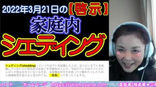 【けさの啓示】戦争はここで起きている！家庭内のシェディング～ルミンAで武装しよう！（2022/03/21）