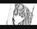 ブルーリフレクション幻に舞う少女の剣 イラストを描いてみた！白井日菜子