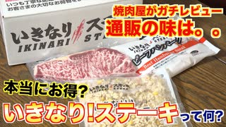 【食レポ】いきなり！ステーキって何？焼肉屋が通販ガチレビュー！