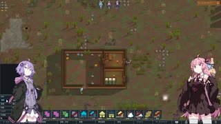 結月ゆかりと琴葉茜の何の変哲もない遭難生活　＃1　【rimworld】