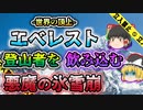 【ゆっくり解説】2014～2015年の2年連続の雪崩事故により41年振りに閉山化したエベレスト雪崩事故