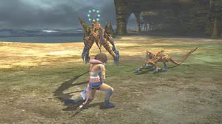 【ryona】毒牙に何度も噛まれ衰弱していくユウナ リョナ【FF10-2】