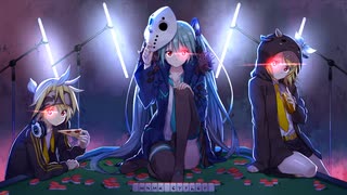 初音ミク × 鏡音リン＆レン - 『レッドアイズブラックセオリー』