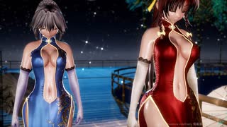 【東方MMD】 美鈴と咲夜で「醉花荫」1080P