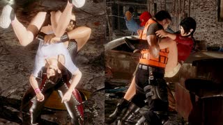 【doa/ryona/リョナ】無防備なこころと紅葉を襲撃する