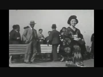 １９３２(昭和７年) 銀座新景 記録映像 戦前の日本