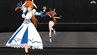 【MMD】(紳士向け) リリカルなのはで♪no life queen♪ [1080P60fps]